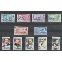 1980 B.A.T. ANTARTCO BRITANNICO ANNATA COMLPETA 11 VAL MF52058