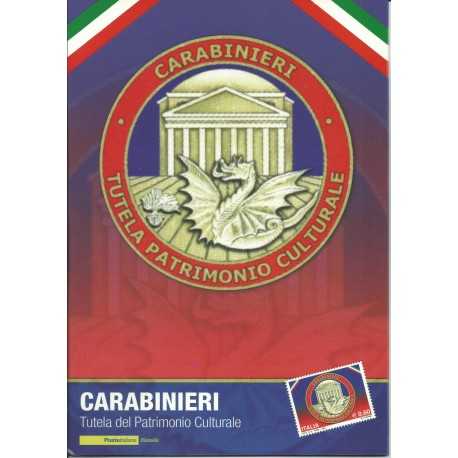 2009 REPUBBLICA ITALIANA FOLDER CARABINIERI TUTELA PATRIMONIO MF25767