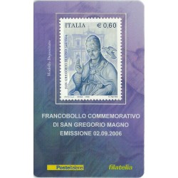 2006 TESSERA FILATELICA 100° NASCITA DI ETTORE MAJORANA MF25749