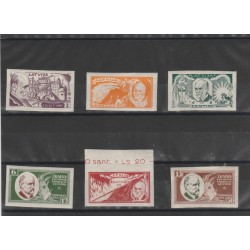 1930 LETTONIA LATVIJA MONUMENTO A RAIMIS 4 VAL MLH MF52045