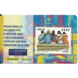 2006 TESSERA FILATELICA EUROPA INTEGRAZIONE 0,62 MF25949