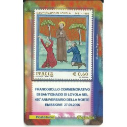 2006 TESSERA FILATELICA SANT' IGNAZIO DI LOYOLA MF25957