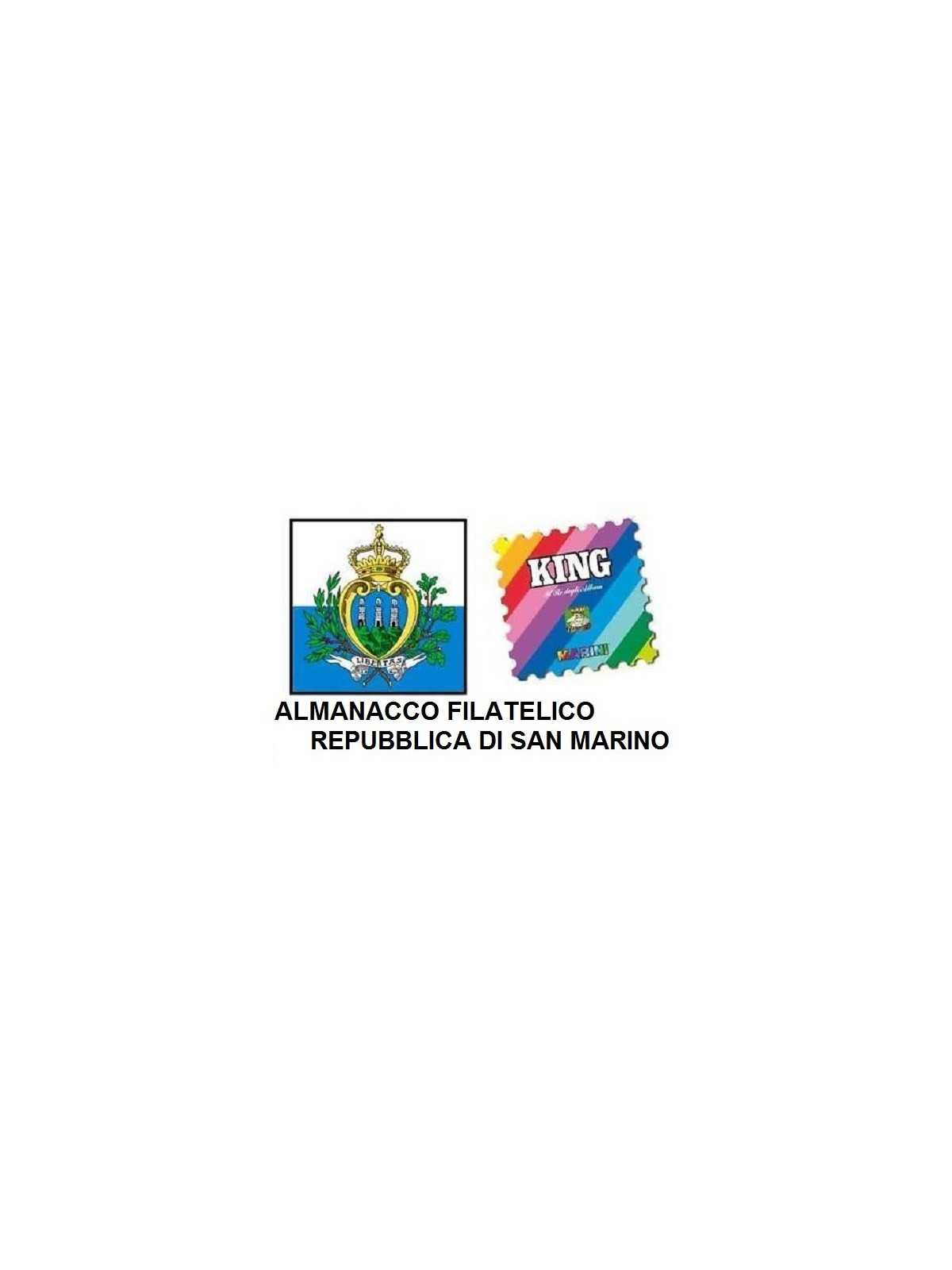 2015 FOGLI AGGIORNAMENTO MARINI SAN MARINO MOD KING NUOVO MF25413