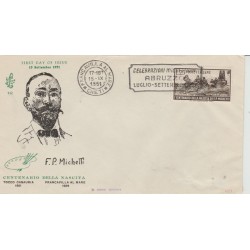 1951 FDC VENETIA ITALIA N. 112 MICHETTI NON VIAGGIATA MF52118