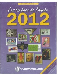 YVERT 2012 CATALOGO LES TIMBRES DE L ANNEE I FRANCOBOLLI DELL ANNO MF26283