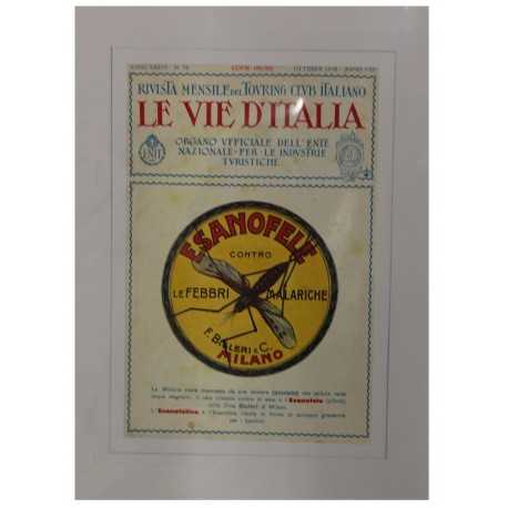1930 ESANOFELE BISLERI & C. MILANO MEDICINALE PUBBLICITA' D'EPOCA - ORIGINALE -