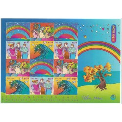 2002 ONU O.N.U. VIENNA SVILUPPO SOSTENIBILE MINIFOGLIO 1 MF MNH MF26117