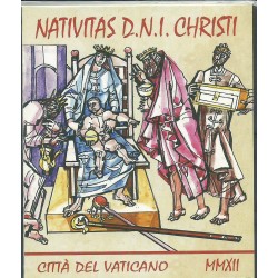 2012 VATICANO VATICAN CITY LIBRETTO NATALE OPERE DI JANOS HAJNEL MF26264