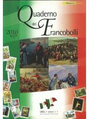 2010 ITALIA REPUBBLICA QUADERNO DEI FRANCOBOLLI COMPLETO