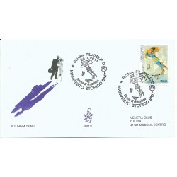 2011 FDC VENETIA 1659 ITALIA IL TURISMO - MANIFESTO ENIT MF26339