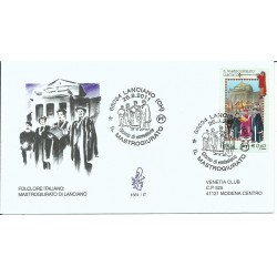 2011 FDC VENETIA 1661 ITALIA FOLCLORE ITALIANO - MASTROGIURATO DI LANCIANO MF26364