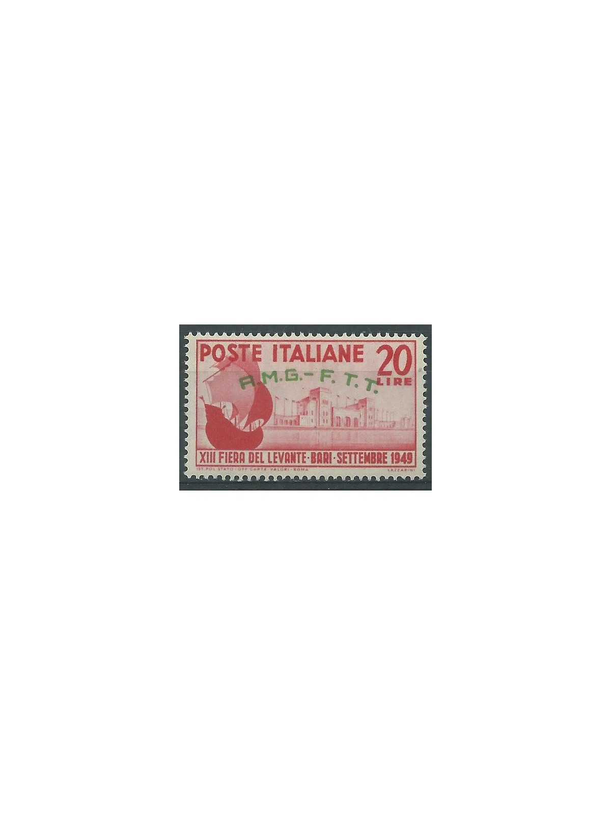 1949 TRIESTE A 13 FIERA DEL LEVANTE A BARI 1 VALORE NUOVO MNH MF26440