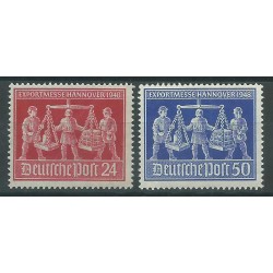 1948 GERMANIA OCCUPAZIONE INTERALLEATA FIERA HANNOVER 2 V MNH MF26573