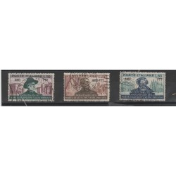 1951 TRIESTE A VERDI 3 VALORI USATI MF52609