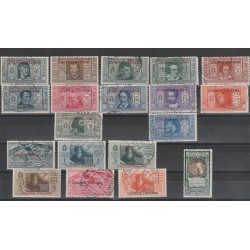 1932 EMISSIONI GENERALI SERIE DANTE ALIGHIERI 19 V NUOVI USATI MF52755