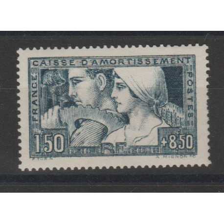 1931 FRANCIA CASSA DI AMMORTAMENTO UNIF N 269 UN VAL MNH MF52860