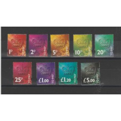 1994 GRAN BRETAGNA GREAT BRITAIN SEGNATASSE 9 VAL MNH MF52852