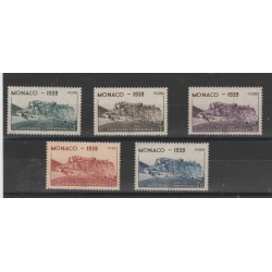 1939 MONACO GIOCHI UNIVERSITARI 5 VAL MNH MF52913