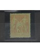 1884 -90 FRANCIA FRANCE SAGE II TIPO UNIF N 96 -1 VAL MLH MF52997