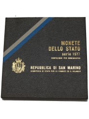 1977 SAN MARINO DIVISIONALE ECOLOGIA 9 MONETE FDC MF24455