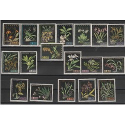 1962 VENEZUELA ORCHIDEE 12 VAL MNH MF53186