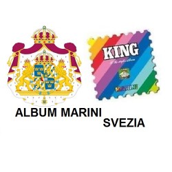 ALBUM MARINI SVEZIA - DAL 1979 AL 1985 - NUOVO -