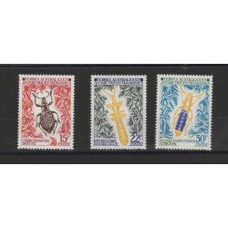 1973 TAAF TER ANTARTICO FRANCESE FAUNA 3 VAL MNH MF53327