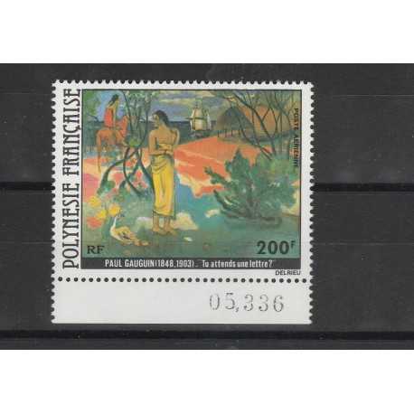1979 POLINESIA FRANCESE GOUGUIN 1 VAL MNH MF53325