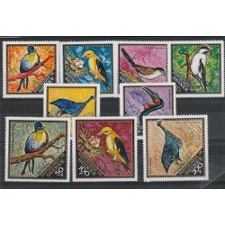 GUINEA GUINEE 1971 UCCELLI FAUNA 9 VAL MNH MF53622