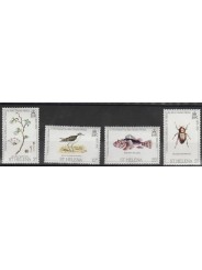 ST HELENA 1975 FLORA E FAUNA 4 V MNH MF53641