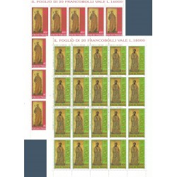 1998 VATICANO (EUROPA 1998) 2 FOGLI NUOVI MNH MF27183