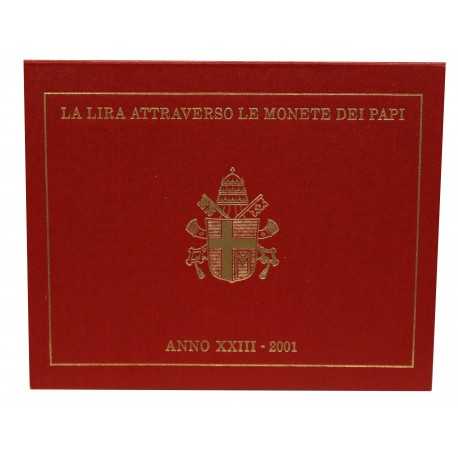 2001 VATICANO VATICAN CITY DIVISIONALE ANNO XXIII COINS SET FDC MF27262