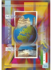 2002 ITALIA REPUBBLICA FOLDER UNESCO PATRIMONIO MONDIALE MF27266