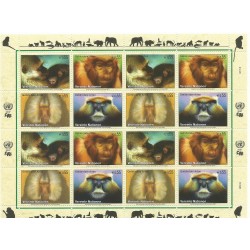 2007 ONU O.N.U. VIENNA PROTEZIONE NATURA MINIFOGLIO 1 MF MNH MF27308