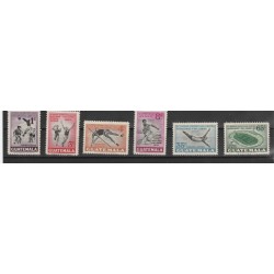 1950 GUATEMALA GIOCHI SPORTIVI 6 VAL MLH MF53806