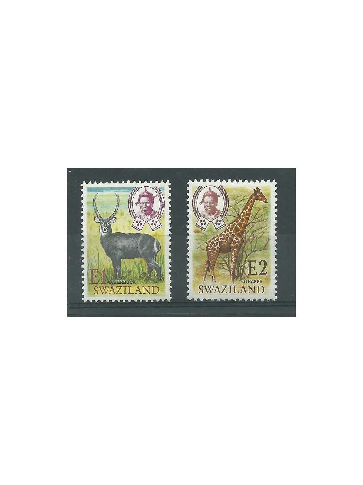 SWAZILAND 1975 FAUNA - ANIMALS 2 V MNH YV N 219/220 MF27286