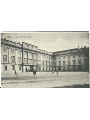 CARTOLINA LOMBARDIA MILANO IL PALAZZO REALE VIAGGIATA MF27374