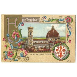 CARTOLINA TOSCANA FIRENZE...