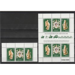 VIRGIN ISLANDS 1978 - 25 INCORONAZIONE 3 VAL + MINF MNH MF53950