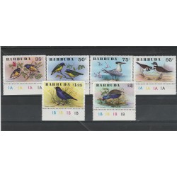 BARBUDA 1976 FAUNA UCCELLI 6 VAL MNH MF53957