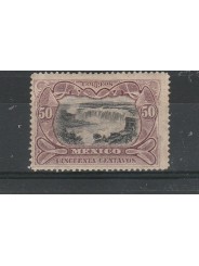 1899 MESSICO MEXICO LILLA E NOIR YVERT N 187A 1 VAL MLH MF53979