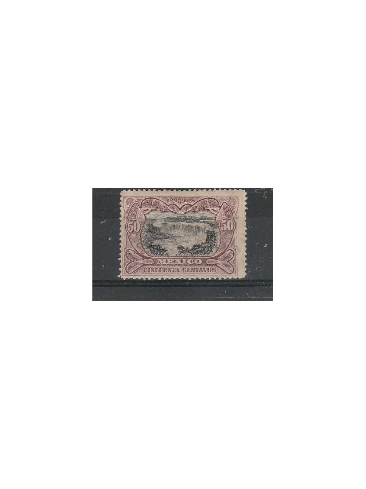 1899 MESSICO MEXICO LILLA E NOIR YVERT N 187A 1 VAL MLH MF53979