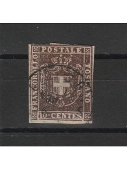 TOSCANA 1860 - 10 CENT BRUNO CIOCCOLATO SASS N 19 USATO MF54113