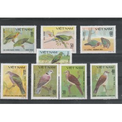 1981 VIETNAM DEL NORD TORTORELLE 8 VAL MNH MF54092
