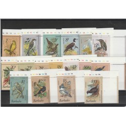 BARBADOS 1979 FAUNA UCCELLI 17 VAL MNH MF54186