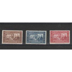 1941 NICARAGUA CENTENARIO FRANCOBOLLO 3 VAL MNH MF54268
