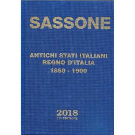 SASSONE 2018 CATALOGO ANTICHI STATI ITALIANI - REGNO D'ITALIA NUOVO MF41572