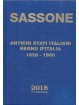 SASSONE 2018 CATALOGO ANTICHI STATI ITALIANI - REGNO D'ITALIA NUOVO MF41572