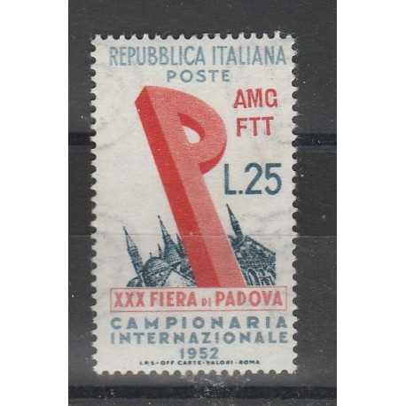 1952 TRIESTE A FIERA DI PADOVA 1 V MNH MF54248