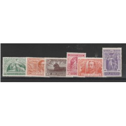1920 NUOVA ZELANDA vittoria 6 VALORE MNH MF54375
